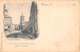 CPA 88 BRUYERES / VUE DE BRUYERES / RUE DE L'EGLISE - Bruyeres