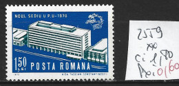 ROUMANIE 2559 ** Côte 1.80 € - Unused Stamps