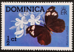 Dominique 1975 Dominican Butterflie  Stampworld N° 434 - Dominica (1978-...)