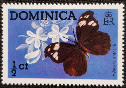 Dominique 1975 Dominican Butterflie  Stampworld N° 434 - Dominique (1978-...)