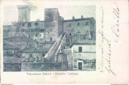 Ae233 Cartolina Palombara Sabina Castello Torionia Provincia Di Rieti - Rieti