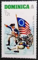 Dominique 1976 The 200th Anniversary Of American Revolution   Stampworld N° 480 - Dominica (1978-...)