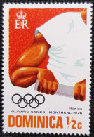 Dominique 1976 Olympic Games - Montreal, Canada  Stampworld N° 486 - Dominique (1978-...)
