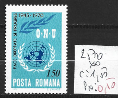 ROUMANIE 2570 ** Côte 1.50 € - Unused Stamps