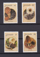 GRENADE 1986 TIMBRE N°1335/38 NEUF** CHAMPIGNONS - Grenada (1974-...)