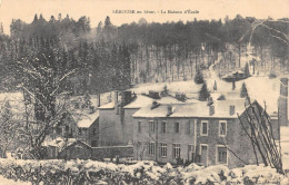 CPA 88 RUAUX SEMOUSE / SEMOUSE EN HIVER / LA MAISON D'ECOLE / Cpa Rare - Autres & Non Classés