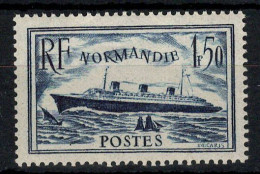 YV 299 N** MNH Luxe , Paquebot Normandie Cote 38 Euros - Nuovi