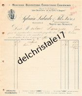 40 0253 MONT DE MARSAN LANDES 1912 Mercerie Bonneterie Sylvain LABARBE & Fils Frères Rue Du Vieux Château à LARAIGNEZ - Old Professions