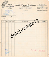 40 0248 MONT DE MARSAN LANDES 1921 Pétroles Essences Huiles DUFOURCQ Agent Sté Franco-Égyptienne à LARAIGNEZ - Profumeria & Drogheria