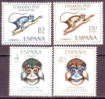 SPAIN FERNANDO POO - MANKEYS - **MNH - 1966 - Mono