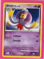 Carte Pokemon Francaise 2010 Platine Vainqueur Suppreme 57/147 Grodrive 80pv Neuve - Platinum