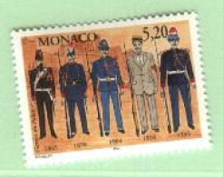 Monaco Compagnie Des Carabiniers Yvert N° 2109 ** MNH UNIFORME 1865 1870 1904 1916 1935 ARMEE MILITAIRE MILITARIA - Altri & Non Classificati