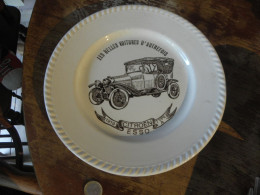 Assiette Ceramique, Publicité Esso, Belle Voitures D'autre Temps Citroen 1919 Type A - Zonder Classificatie