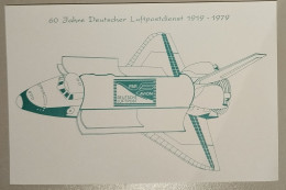 Germany - 1979 - 2x Sonderblock 60 Jahre Dt. Luftpostdienst - Nicht Offiziell Verausgabt - Trenes