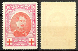 BE   133   X   ---   MNH  --  Impeccable....  --  Albert 1er  --  COB : 118 Euros - 1914-1915 Croix-Rouge