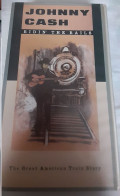 Cassette Vidéo Johnny Cash Ridin The Rails Video Tape   VHS - Andere & Zonder Classificatie