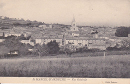 St Marcel D'Ardèche Vue Générale - Autres & Non Classés