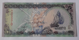MALDIVE - 5 RUFIYAA -  P 18E  (2011) - UNC - BANKNOTES - PAPER MONEY - - Maldives