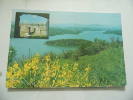 Cartolina "La Val D'Agri  - Lago Del Pertusillo E Scavi Archeologici" - Potenza