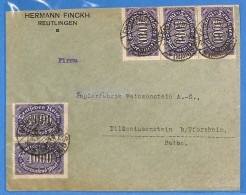 Allemagne Reich 1923 - Lettre De Reutlingen - G31142 - Lettres & Documents