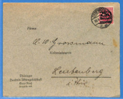 Allemagne Reich 1923 - Lettre De Zigenruck - G31157 - Cartas & Documentos