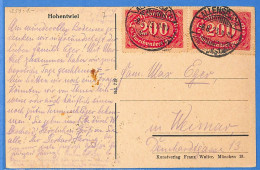 Allemagne Reich 1923 - Carte Postale De Allensbach - G31075 - Cartas & Documentos