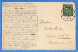 Allemagne Reich 1923 - Carte Postale De Oberstdorf - G31072 - Cartas & Documentos