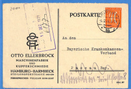 Allemagne Reich 1921 - Carte Postale De Hamburg - G31070 - Lettres & Documents