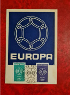 Carte 1959 MAXI   PARIS   EUROPA CONSEIL EUROPA - Ohne Zuordnung