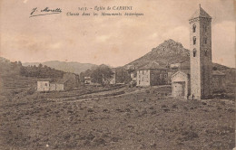 Carbini * Vue Du Village Et Son église * Corse Du Sud 2A - Other & Unclassified