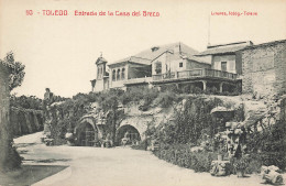 CPA Toledo-Entrada De La Casa Del Greco-50      L2783 - Toledo