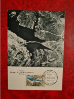 Carte 1959 MAXI   BARRAGE DE FOUM EL GHERZA BISKRA - Non Classés