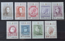 Belgique 1972 N°1627/35   ** TB Cote 7€60 - Unused Stamps