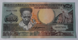 SURINAM - 250 GUILDEN - P 134 (1988) - UNC - BANKNOTES - PAPER MONEY - CARTAMONETA - - Surinam