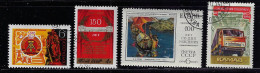 RUSSIA  1974 SCOTT #4244,4246,4247,4252  USED - Oblitérés