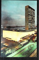 ► UNITED NATIONS Building At Night 1960s  - NEW YORK CITY (Architecture) - Manhattan