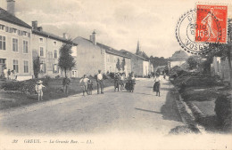 CPA 88 GREUX / LA GRANDE RUE - Sonstige & Ohne Zuordnung