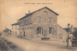 CPA 88 GOLBEY / MAIRIE ET ECOLE DE GARCONS - Other & Unclassified