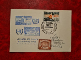 Carte 1959 MAXI   PARIS JOURNEE DES NATIONS UNIES PLUS STAMP DAYS UNITED NATIONS - Ohne Zuordnung