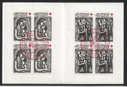 France Carnet Croix Rouge 1961 Oblitéré, Voir Description, Cote 46€ - Red Cross