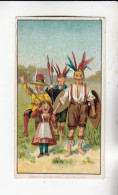 Actien Gesellschaft  Wie Kinder Indianer Spielen In Gefangenschaft    Serie  42 #4  Von 1900 - Stollwerck