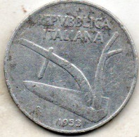 Italie 10 Lires 1953 - 10 Lire