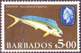 BARBADOS - FISHES - DOLPHIN- **MNH - 1965 - Dolfijnen