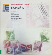 Hoja Suplemento ESPAÑA Edifil 2009 Montado Transparente - Nuevos