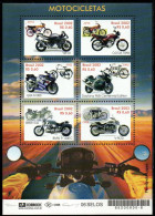 Brasilien 2002 - Mi.Nr. 3270 - 3275 Kleinbogen - Postfrisch MNH - Motorräder - Motorräder