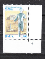 Italia   -  1998. Efebo, Nel Museo Archeologico Di Agrigento. Archaeological Museum Of Agrigento. MNH - Musei