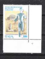 Italia   -  1998. Efebo, Nel Museo Archeologico Di Agrigento. Archaeological Museum Of Agrigento. MNH - Museen