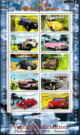 Frankreich 2000 - Mi.Nr. 3458 - 3567 Kleinbogen - Postfrisch MNH - Autos Cars Oldtimer - Cars