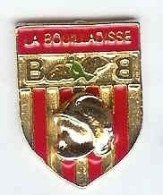 @@ Blason écusson Casque Sapeurs Pompiers LA BOUILLADISSE (BdR 13) (1.7x2.3) PACA @@pom104 - Brandweerman