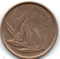 Belgique 20 Francs 1981 - 20 Frank